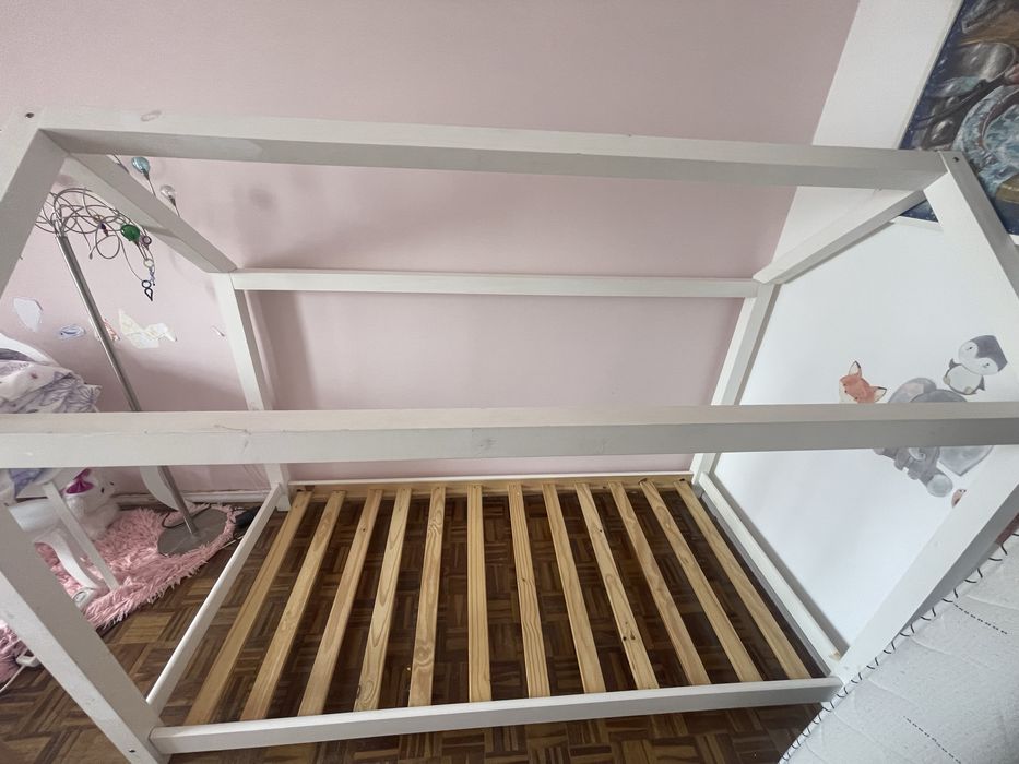 Cama casinha infantil 90x200