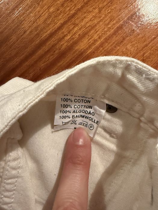 Calção Bege Claro Armag, tamanho 36