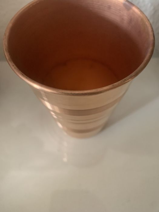 Copo de cobre ayurveda