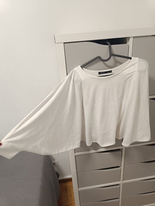 Blusa de tecido solto