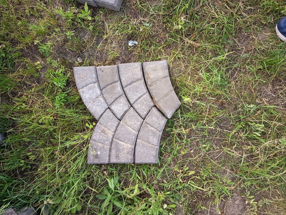 Kostka brukowa używana gruba