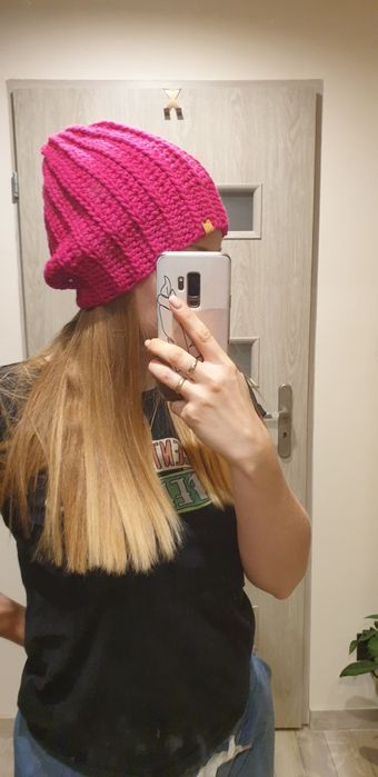 Czapka zimowa akryl + wełna