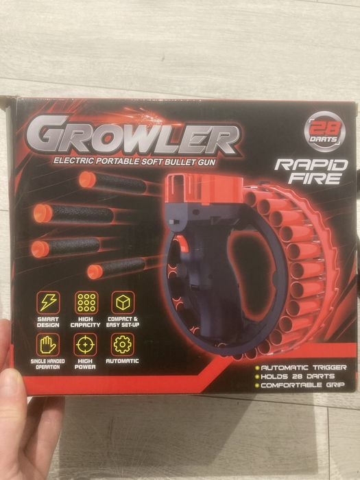 Бластер Growler іграшковий автоматичний