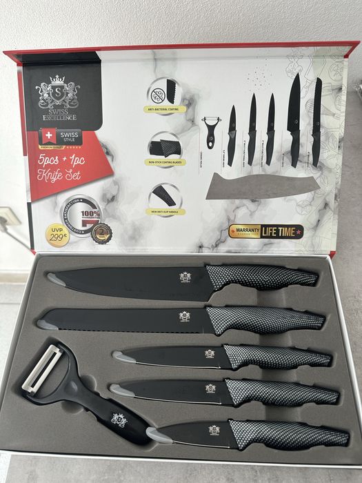 Conjunto de facas de alta qualidade