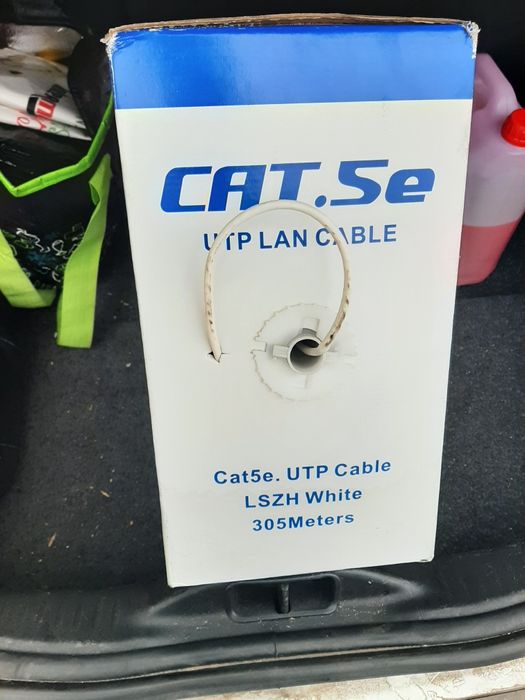 Drop Cabo Fibra Óptica Corning em Bobinas de 500mts e outros materiais