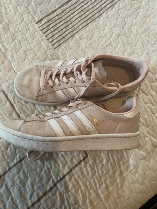 Sapatilhas rosa bebé Adidas Campus