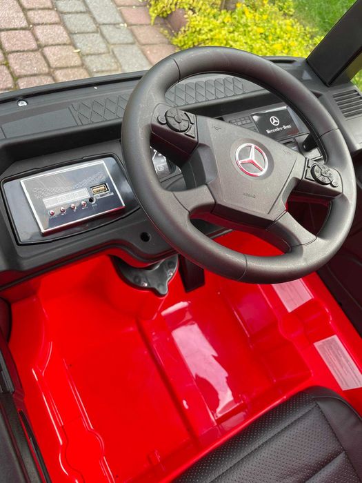 Auto na akumulator TIR Mercedes Naczepa 4x4 Samochód Ciężarówka 8 kół