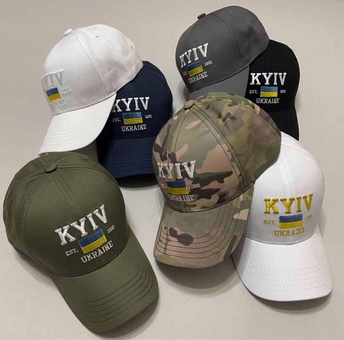 Кепки патриотичні, бейсболки,тризуб . Україна,Київ