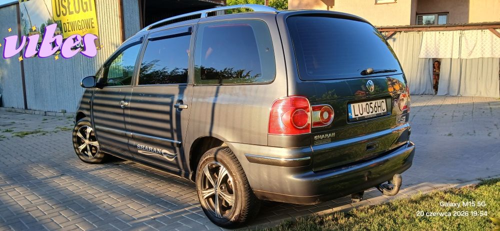 VW sharan 2.8 + lpg 4motion.