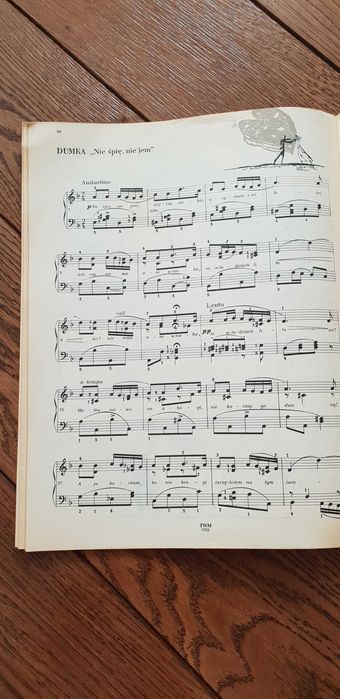 Zestaw nut rok 1962 "Melodie Stanisława Moniuszki" W. Rudziński