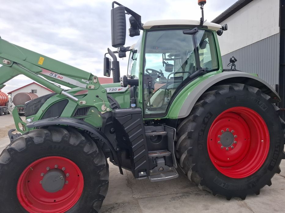 Fendt 720 vario tms z ladowaczem gps 4926 mth orginal