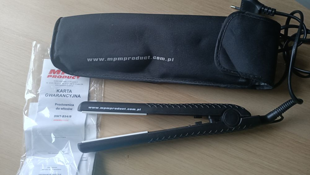 Jak nowa ceramiczna Prostownica do włosów 230 V  40W,  pokrowiec