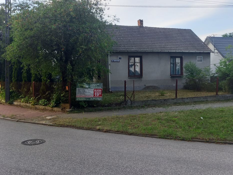 Domek wolnostojący.