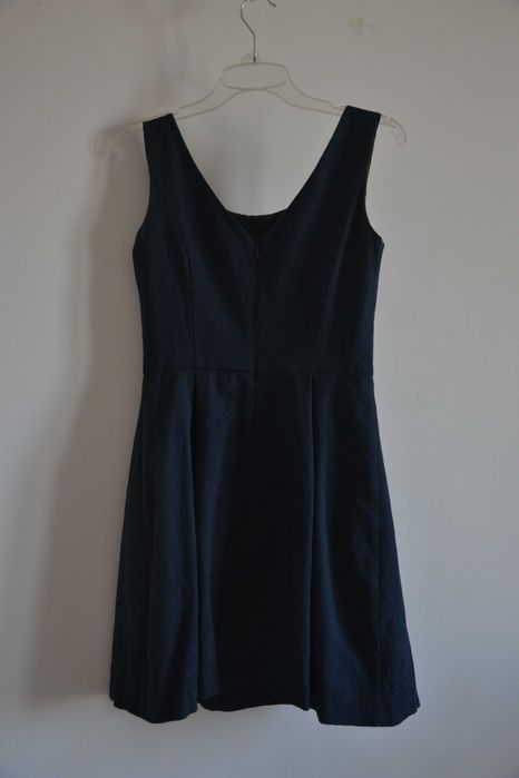 Sukienka koktajlowa Top Secret rozmiar 36 granatowa