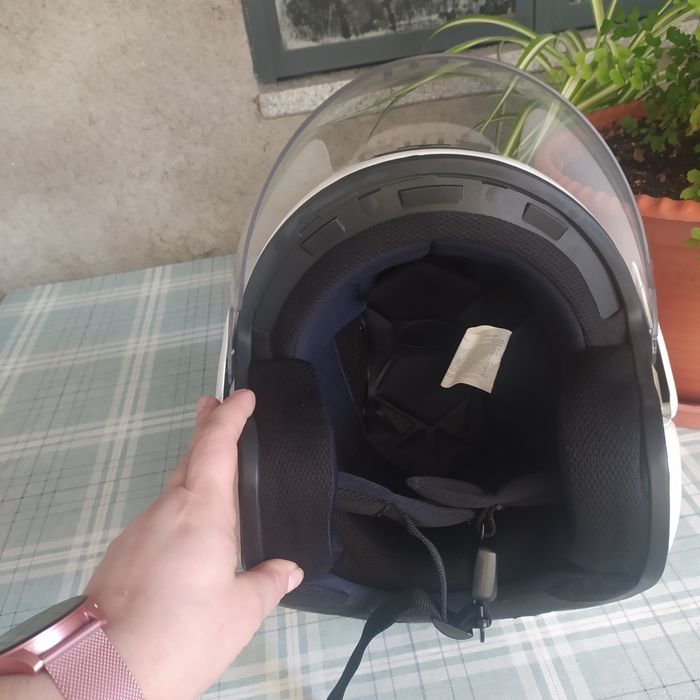 Vendo capacete de mulher para mota