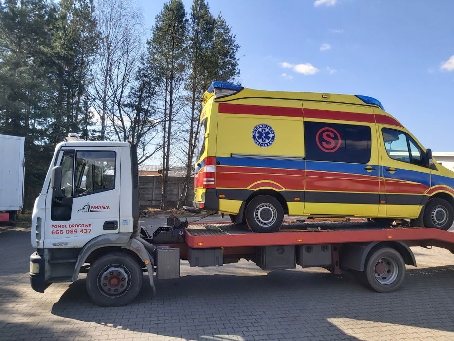 Transport maszyn  Pomoc drogowa