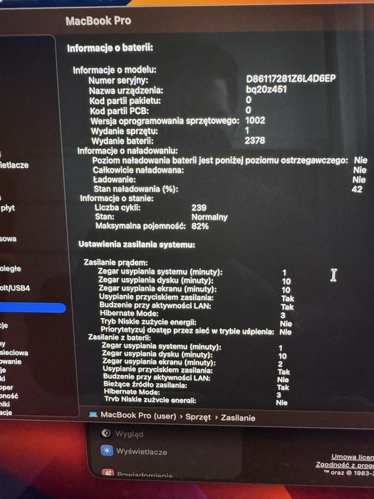 Macbook PRO M1 2020