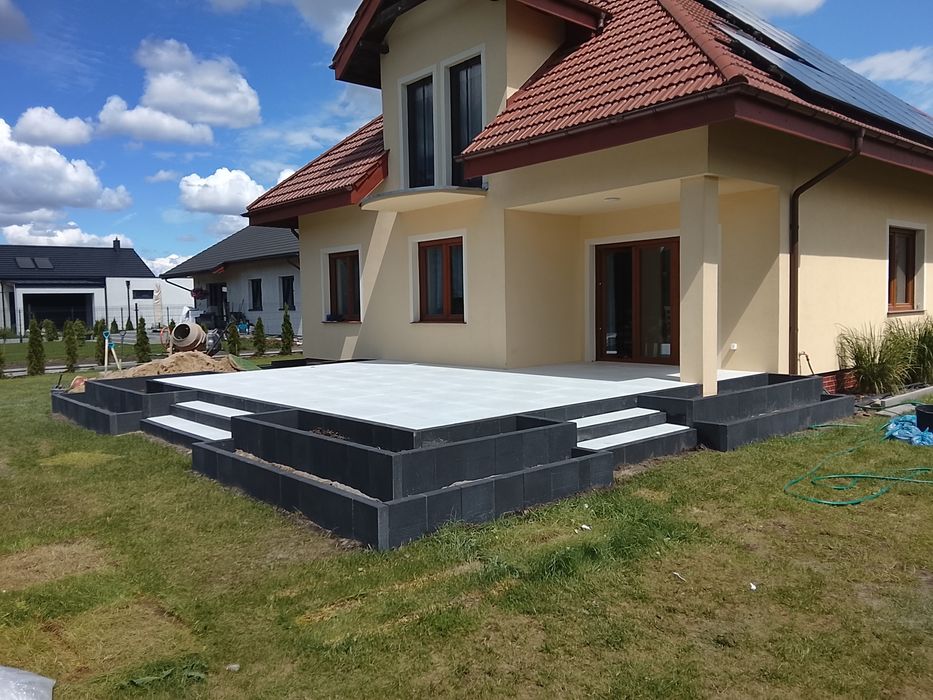 Układanie kostki brukowej