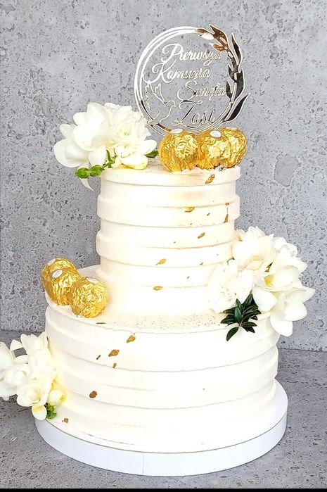 Komunia tort komunijny