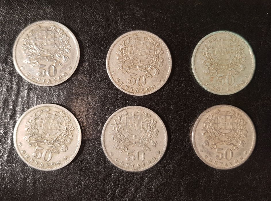 Moedas 50 Centavos 1956