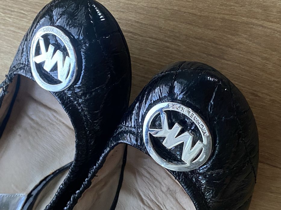 Michael Kors baleriny damskie buty czarne 39