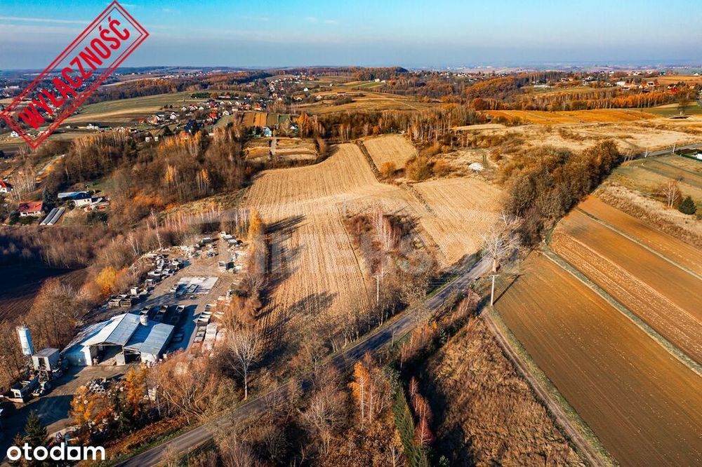 Działki budowlane Wysiołek Luborzycki