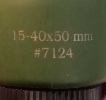 подзорная труба KONUS KONUSPOT-50 15-40x50. (Увеличение 15–40x)