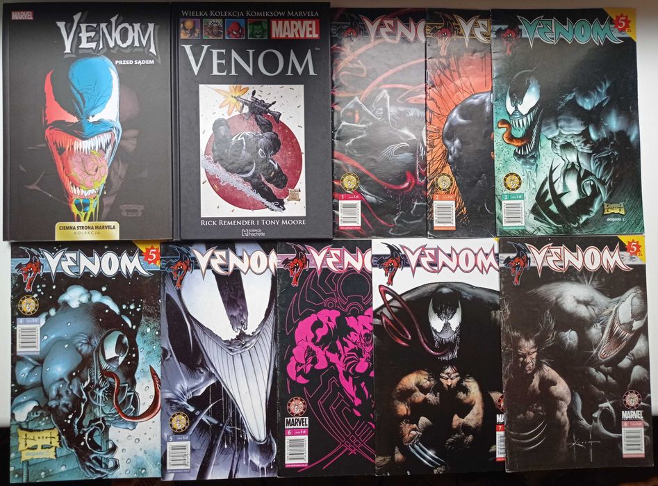 Venom Wolverine Daredevil Spider-Man