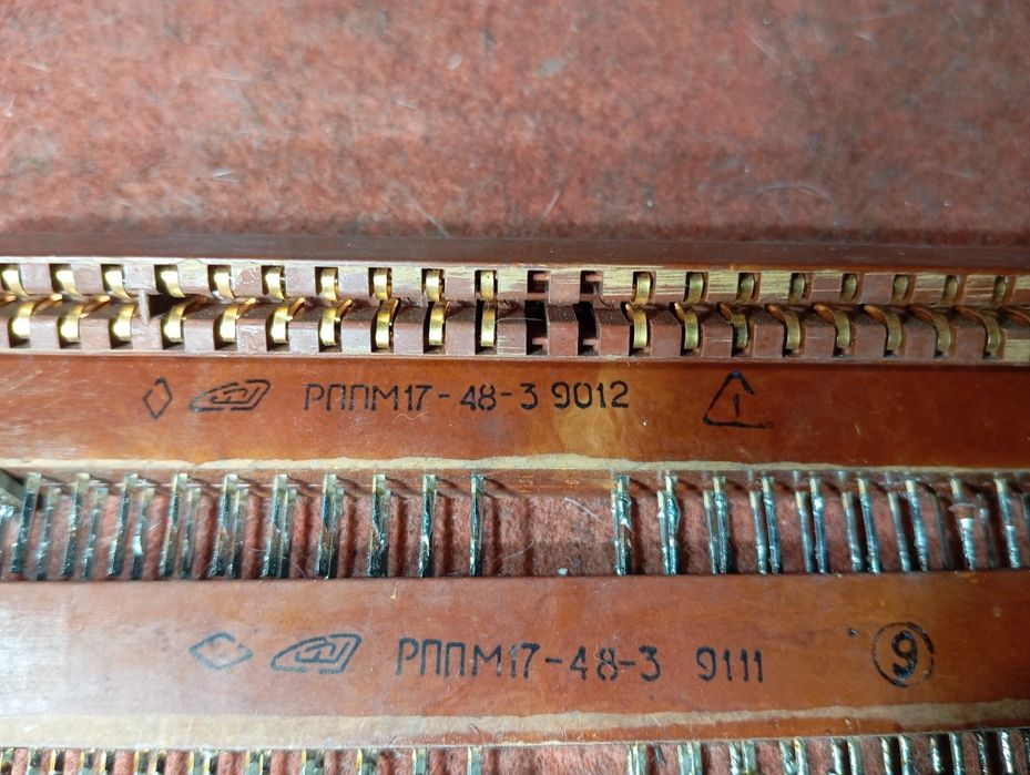 Разъёмы с содержанием позолоты