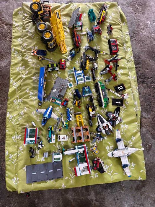 Klocki lego, ok 24 kg, dużo zestawów, Technic, seria city i inne