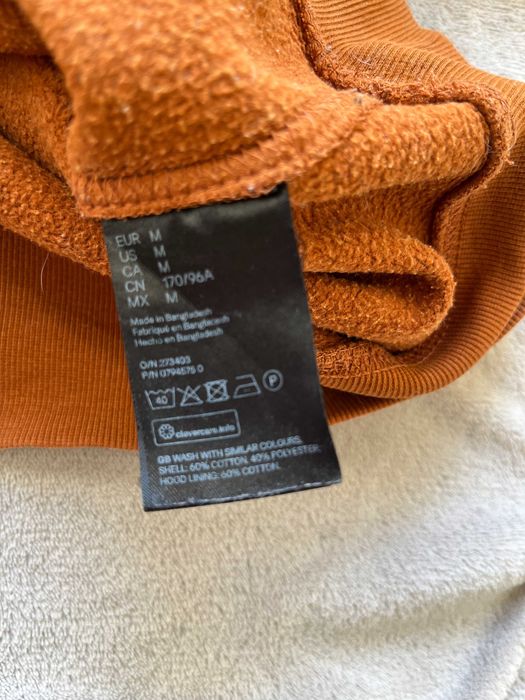 Bluza z kapturem rdzawobrązowa M 38 H&M
