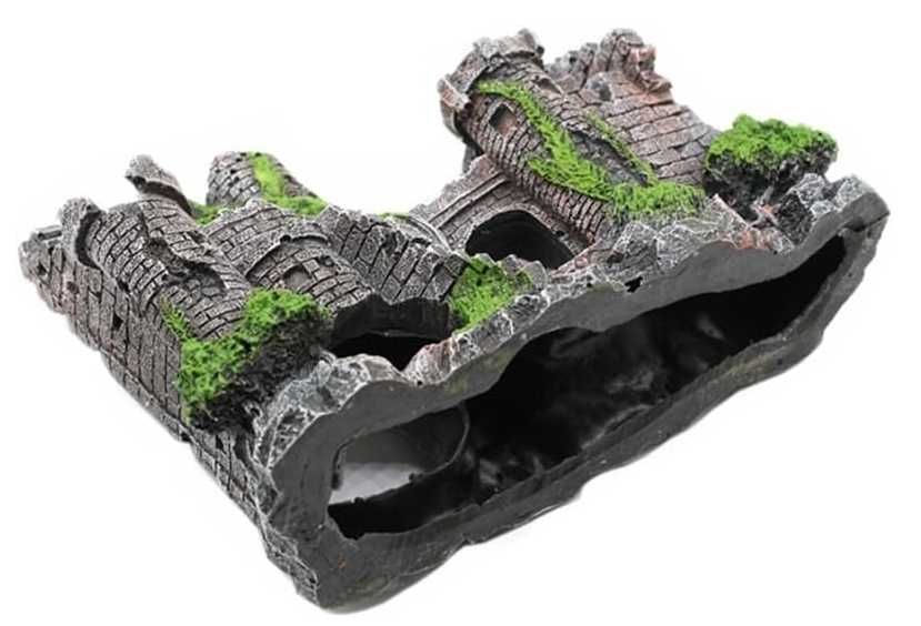 Dekoracja do akwarium - Zamek Ruiny 17cm x 13cm