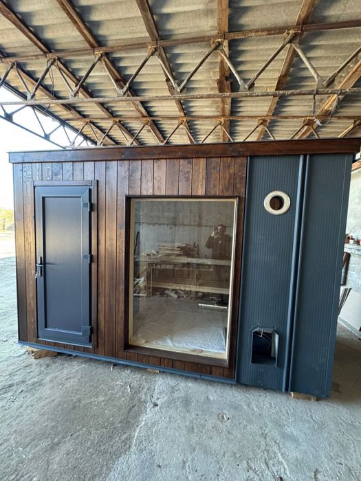 Nowoczesna Sauna z przedsionkiem. Wyprzedaż!