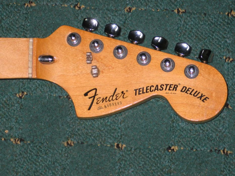 Fender Telecaster Deluxe 1978 neck 3-bolt zamiana
