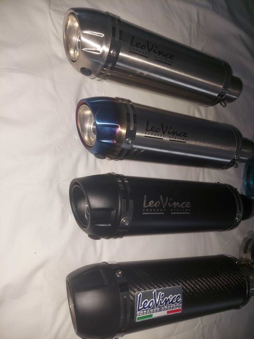 ponteira de escape leovince universal