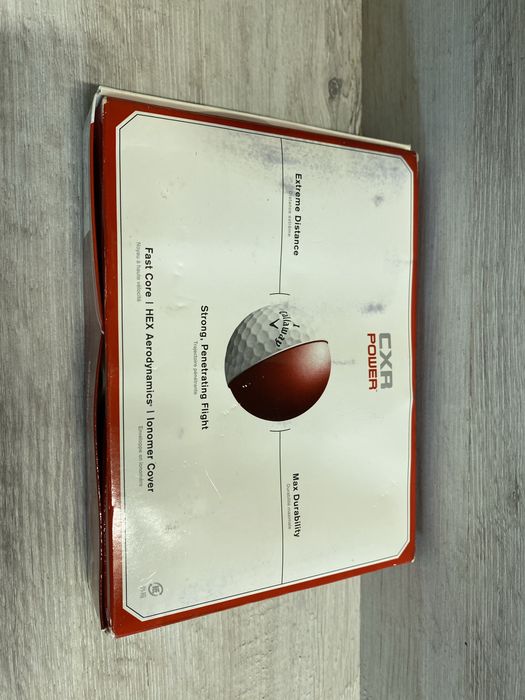 Zestaw piłek golfowych Callaway CXR Power