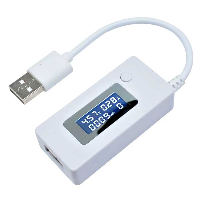 USB тестер емкости аккумулятора, вольтметр, амперметр