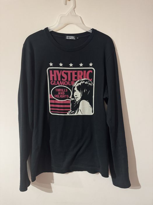 hysteric glamour longsleeve - купить мужские футболки и майки