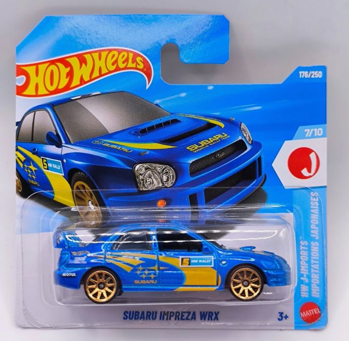 Hot wheels subaru impreza wrx
