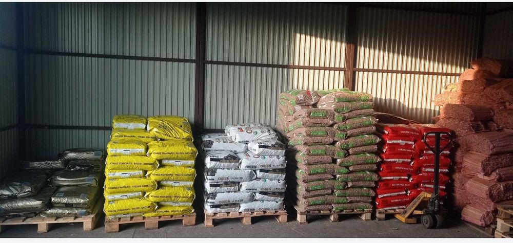 Skład Opału węgiel orzech groszek ekogroszek miał pellet