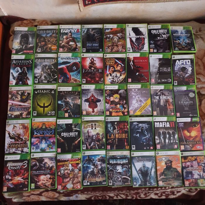 Игры для xbox 360, диски для приставки xbox