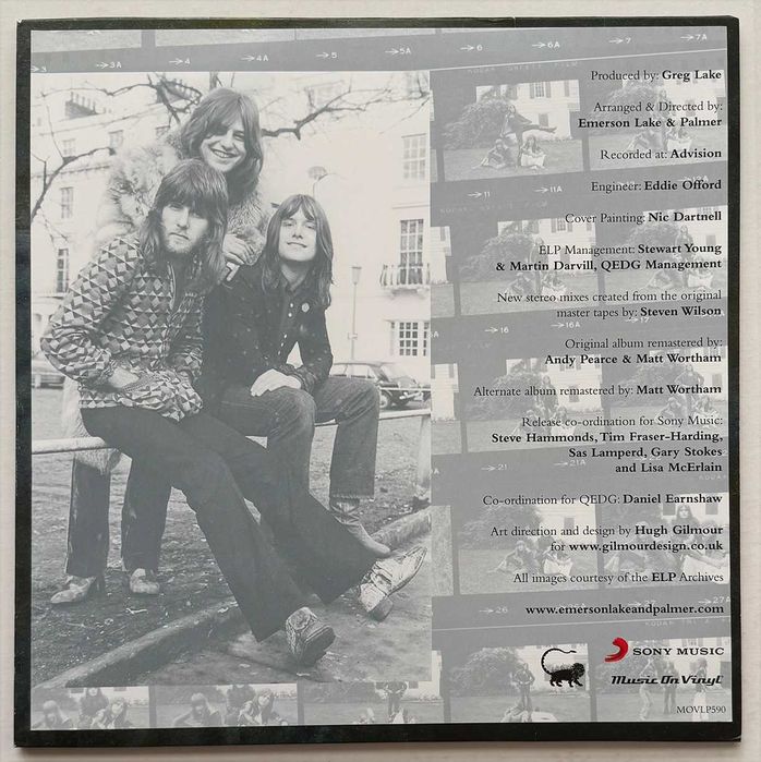 2LP Emerson Lake & Palmer – S/T. NOVO, mas não selado.