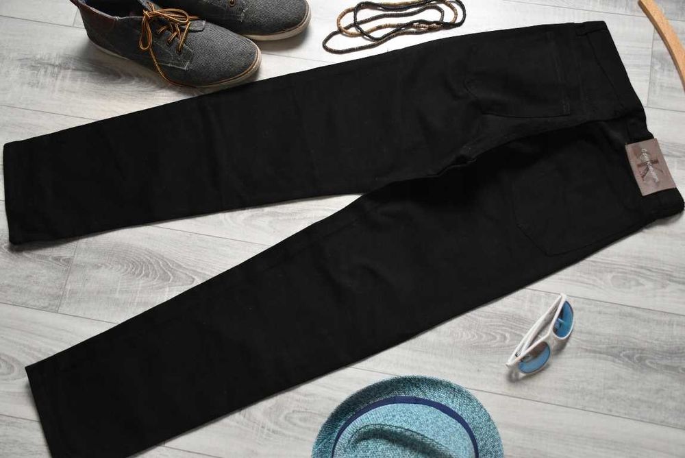 *Calvin klein* jeansy czarne_29