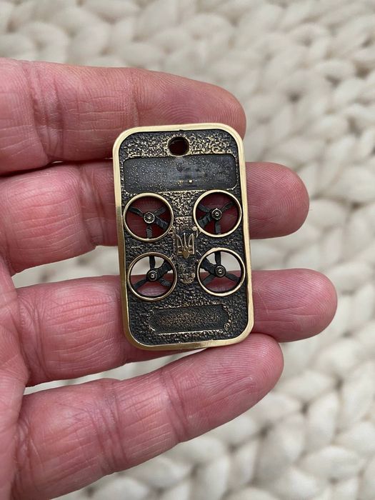 Жетон для військових для операторів БПЛА | Авторська ручна робота | Ла