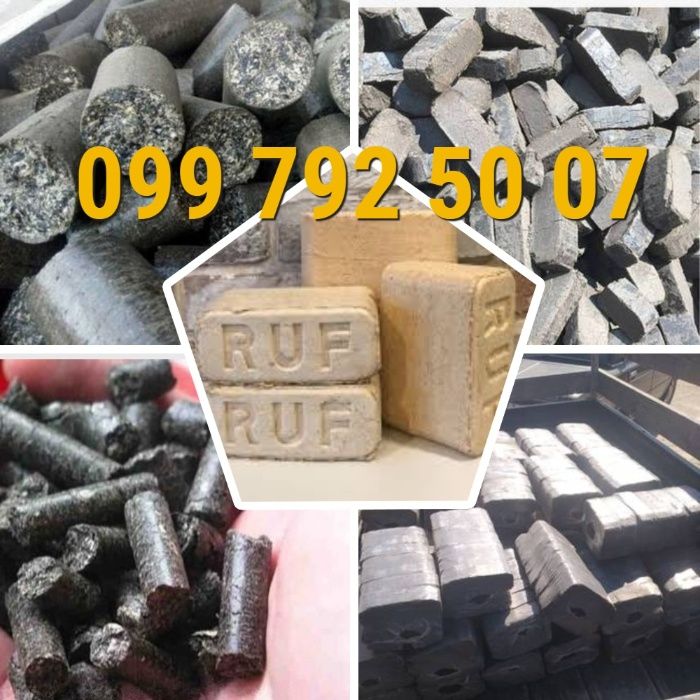 Торфобрикет древесные брикеты RUF пеллеты