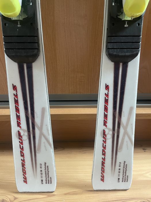 Narty head slalomowe Juniorske, 146cm