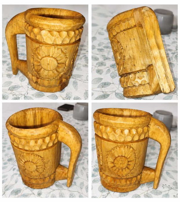 Copo de Madeira artesanal