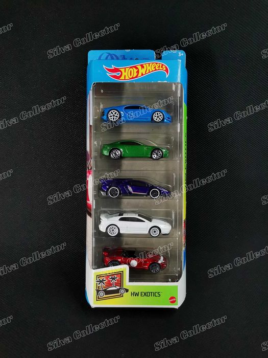 HotWheels Exotics 5 Pack