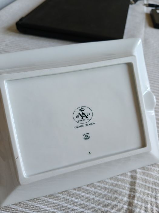 Cinzeiro Vista Alegre – Padrão Castelo Branco (Original)