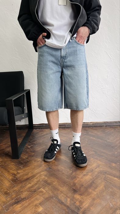 НОВИНКА!Джинсові  шорти BERSHKA Baggy